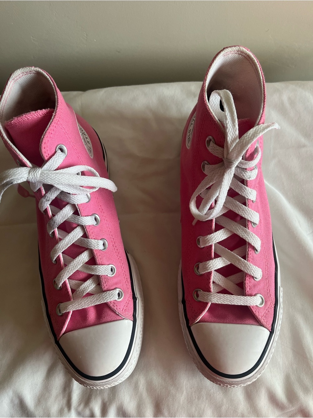 Converse Chuck Taylor Platform Pink High-Top Canvas Sneakers